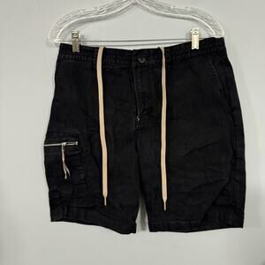 Five Four Los Angeles Black Classic Fit Shorts Men’s Size 34 Drawstring Inner